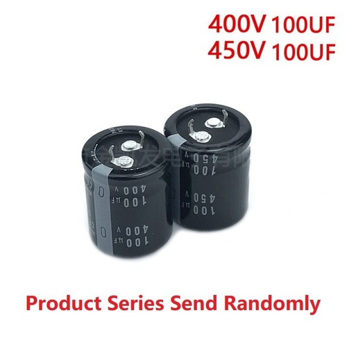 Condensador de PSU Nichicon 100uF 400V 100uF 450v100uF 450V100uF 2 piezas - Imagen 3 de 3