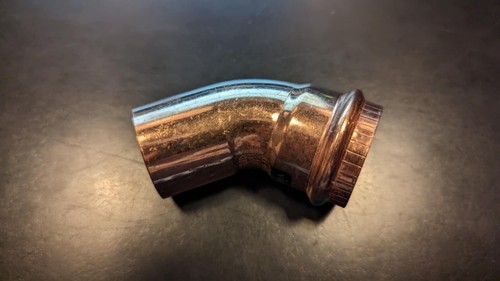 (1) 1-1/4" VIEGA Propress Street 45ยฐ Elbow #77063 BRAND NEW