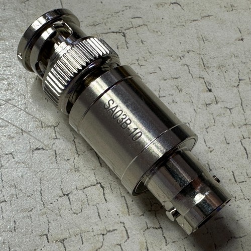 Fairview Micro 10 dB Fixed Attenuator BNC Male - BNC Female Up to 3 GHz SA03B-10