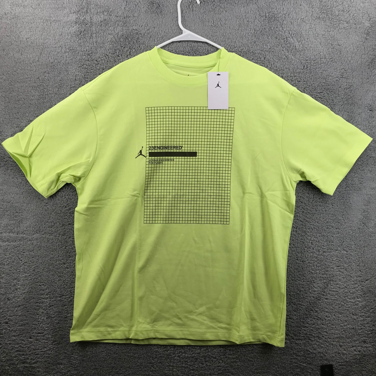 New Jordan 23 Engineered Lemon Twist Olive Shirt DA9869 745