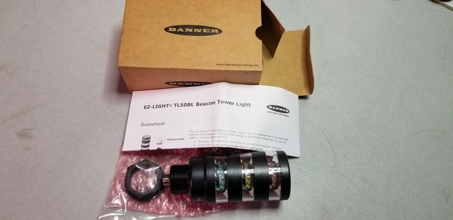 Banner 83214 Tl50gyraq Tl50 Tower Light 3 Color Audible Indicator