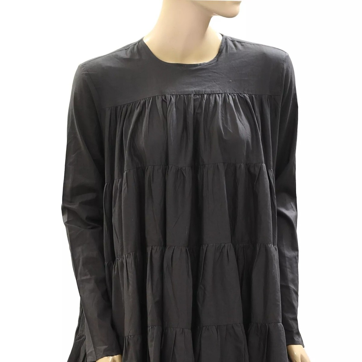 Merlette X Tomorrowland Soliman Mini Dress Cotton Tiered Merlette X Tomorrowland Soliman Mini Dress Cotton Tiered