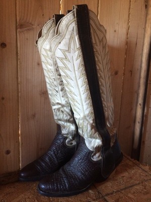 tall top cowboy boots