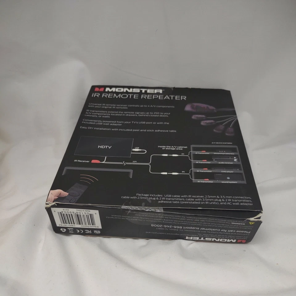 Monster IR Remote Repeater BRAND NEW - Image 4 of 4