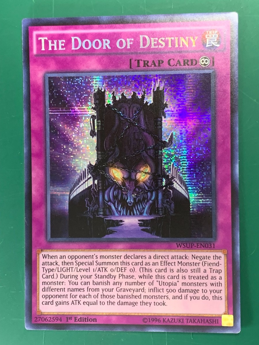 The Door Of Destiny WSUP-EN031 Secret Rare 1st Edition | eBay