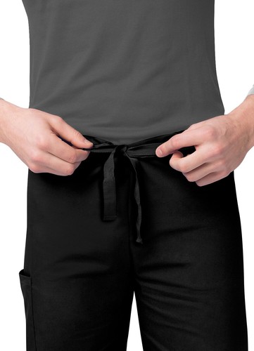 Adar Men Women Medical Nursing Uniform Multi Pocket Scrub Tapered Leg Pants - Picture 4 of 154