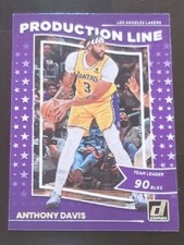 🏀2022-23 Anthony Davis Donruss Production Line Insert 6 LA Lakers basketball NM