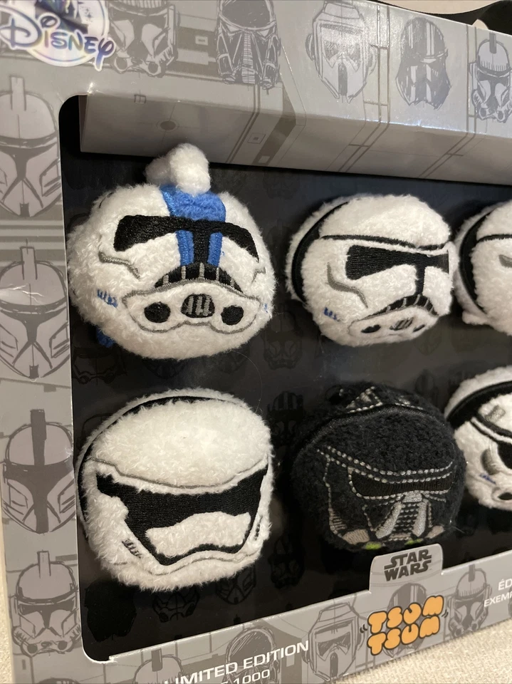 New 2017 Disney D23 Expo Star Wars Stormtrooper Mini Tsum Tsum Box Set of 6 - Image 3 of 4