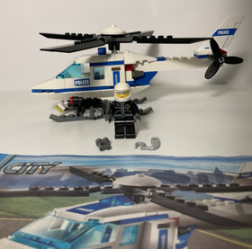 LEGO 7741 CITY: Police Helicopter 100% + Manual