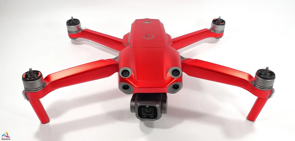 DJI AIR 2s - SKIN - Chrom Rot - Bild 2 von 4