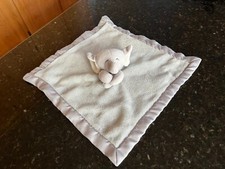 Carter  s Baby GRAY ELEPHANT LOVEY Security Blanket Blankie Plush Lovey