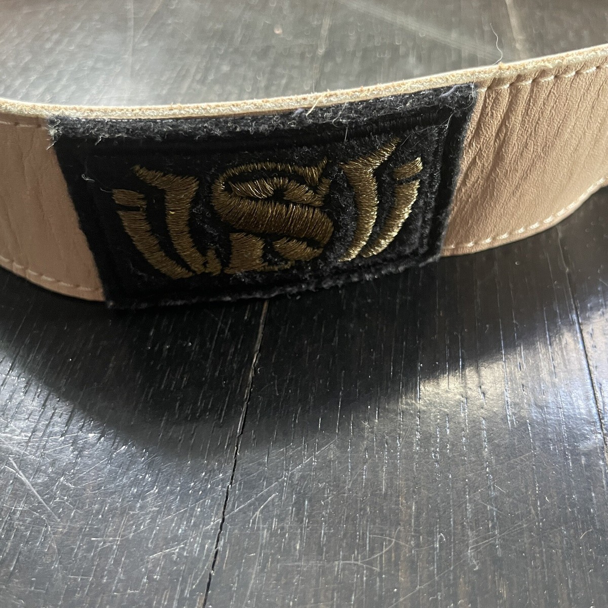 Vintage Sonia Rykiel leather belt with adjustable gold snaps. Vintage Sonia Rykiel leather belt with gold... | Depop main image 3