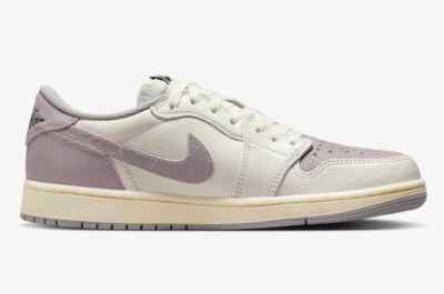 Nike Air Jordan 1 Retro Low OG AJ1 Atmosphere Grey Men Casual Shoes CZ0790-101