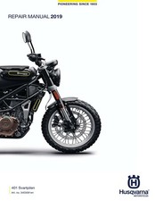 Husqvarna workshop shop service repair manual 2019 401 Svartpilen US