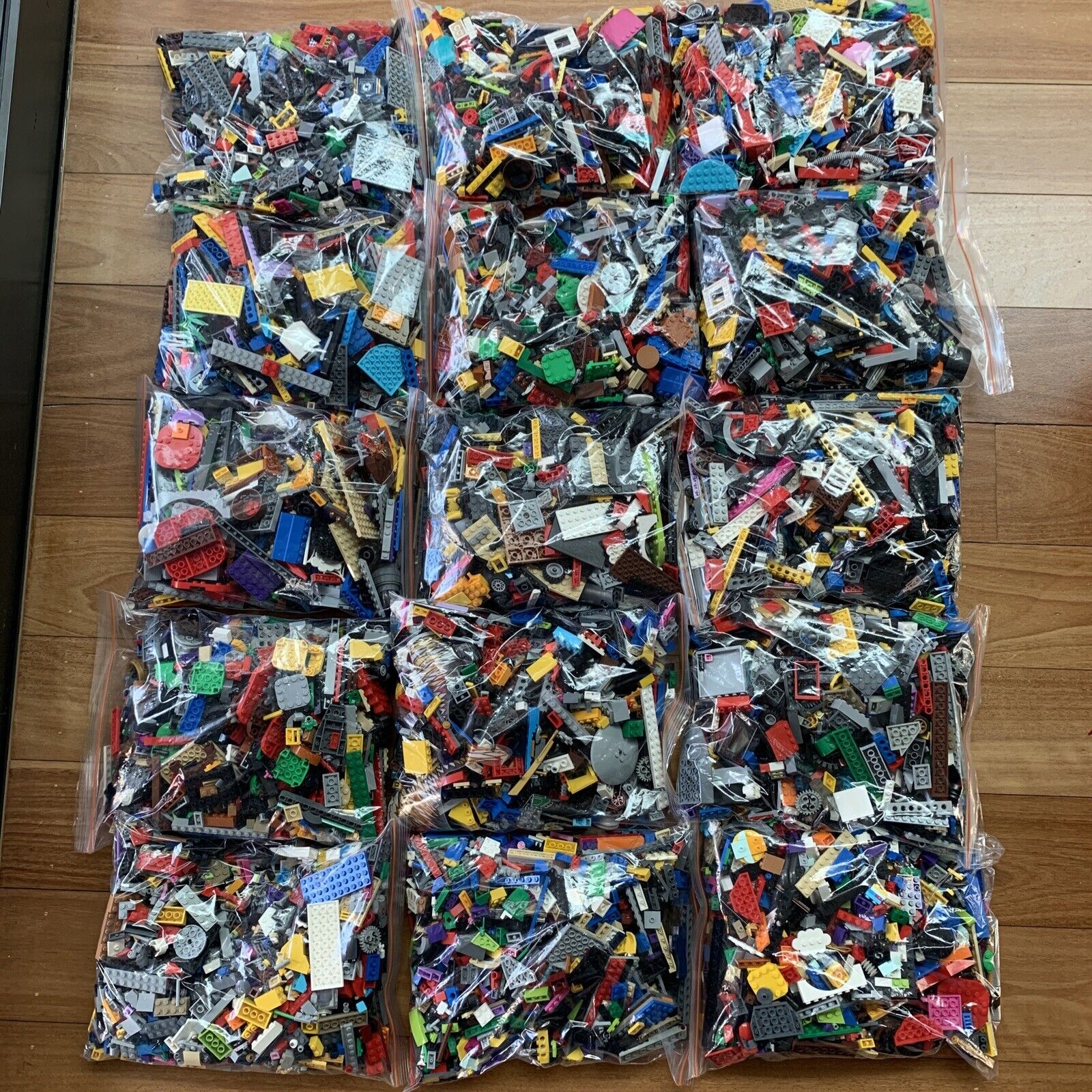 Assorted Bags 1kg Lego Clean Used General Authentic Lego Mario, Star War Etc 8