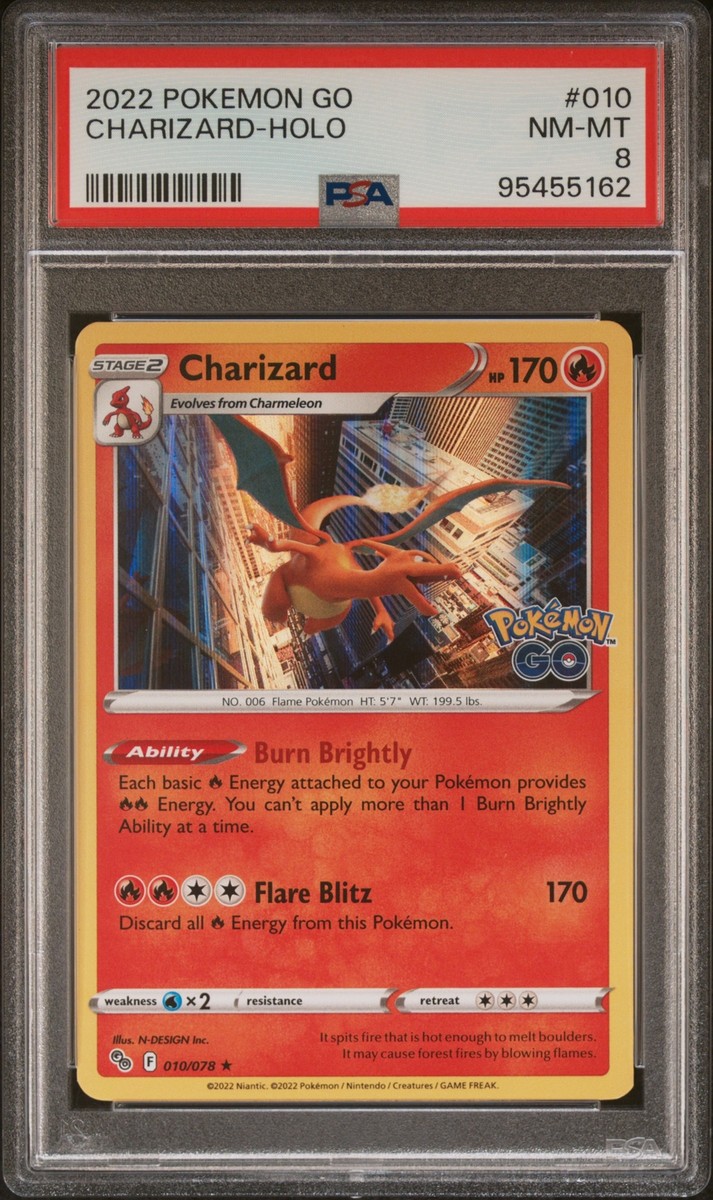 【psa10•８連番】ポケモンGO 2022 エネルギーカード　ホロ 2022 POKEMON GO #010 CHARIZARD-HOLO PSA 8 | eBay