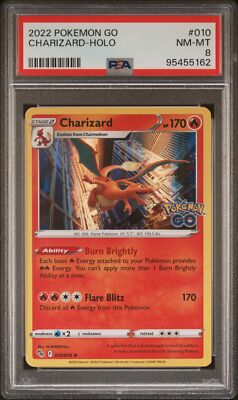 【psa10•８連番】ポケモンGO 2022 エネルギーカード　ホロ 2022 POKEMON GO #010 CHARIZARD-HOLO PSA 8 | eBay