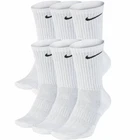 Nike Everyday Cushioned Socks Crew 6 Pairs Men's White Size S-XL Thick Sole