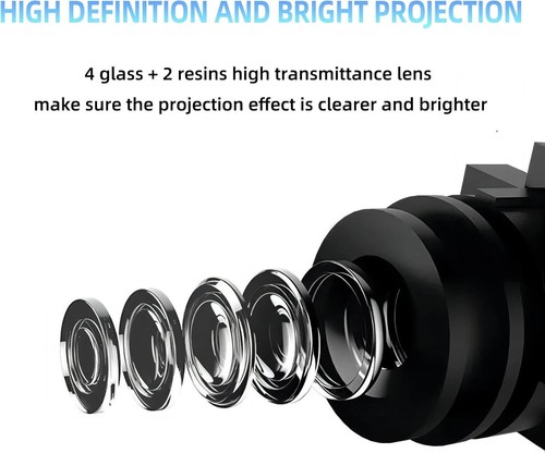 4Pcs LED Door Courtesy Light Shadow Laser Projector Fit For Toyota Land Cruiser - Picture 5 of 12