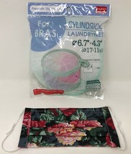 New Washable Filter Pocket Nose Wire Dark Floral Face Mask  Laundry Net