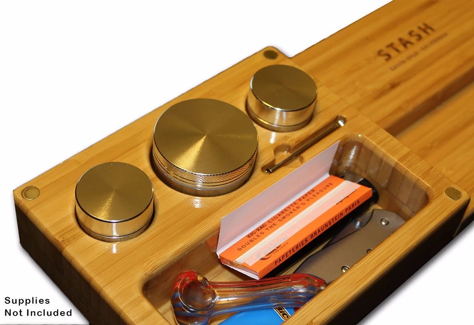 KIT by Stash - Smoking Kit - Compact, Mobile, Strong All-in-One Bamboo Hand Made - Image 3 of 4