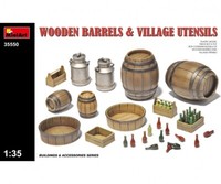 Miniart 1:35 HolzfäSser & ZubehöR Plastik Modellbau