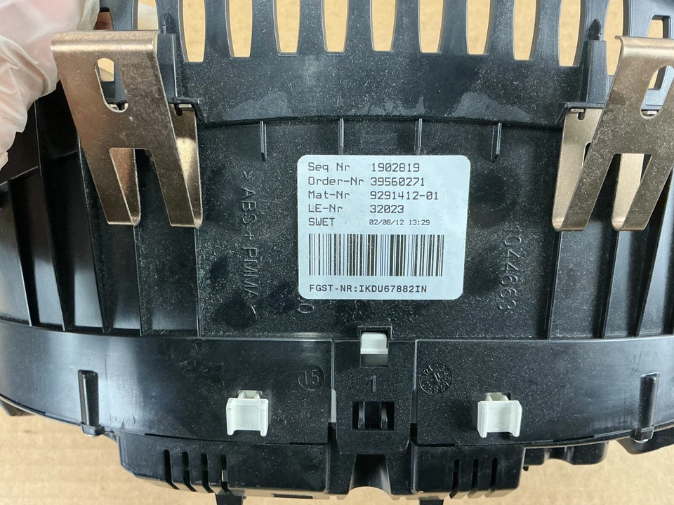 Cuadro de instrumentos/velocímetro BMW 535i F10 xDrive 2010-2016 139 k 9291412 OEM Foto 3 de 4