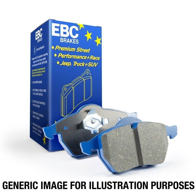 EBC DP51035NDX Blue Stuff NDX Front Pads for 2000-2006 Audi/BMW/Mercedes/Bentley