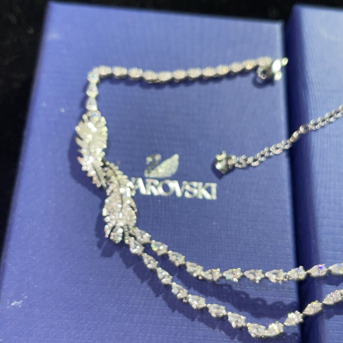 SWAROVSKI Silver Crystal スワロフスキー Imber ウォッチ, スイス製, メタルブレスレット, シルバー系