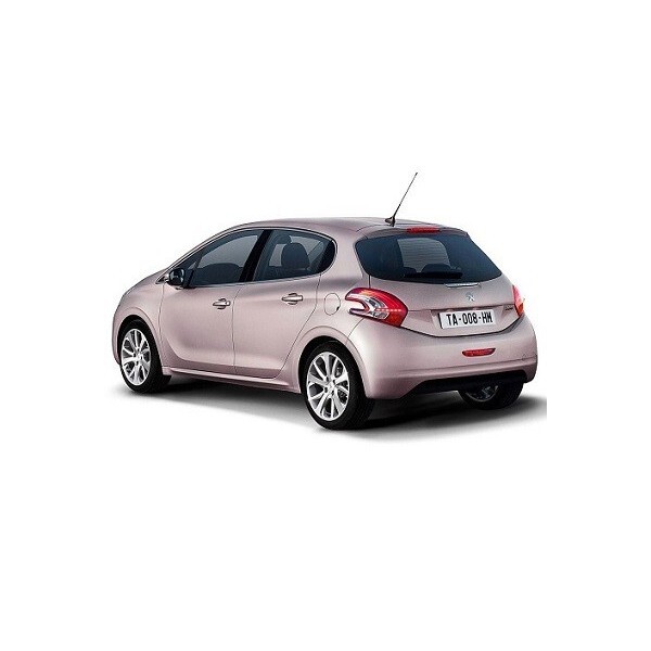 Attache remorque Westfalia pour Peugeot 208 finition premium en acier noir anticorrosion