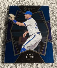 2022 Select Baseball Nate Lowe Navy Premier Level Texas Rangers #136