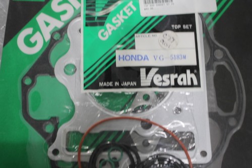 1996 HONDA XR400R VESRAH TOP END GASKET KIT VG-5183M N.O.S - Picture 4 of 12