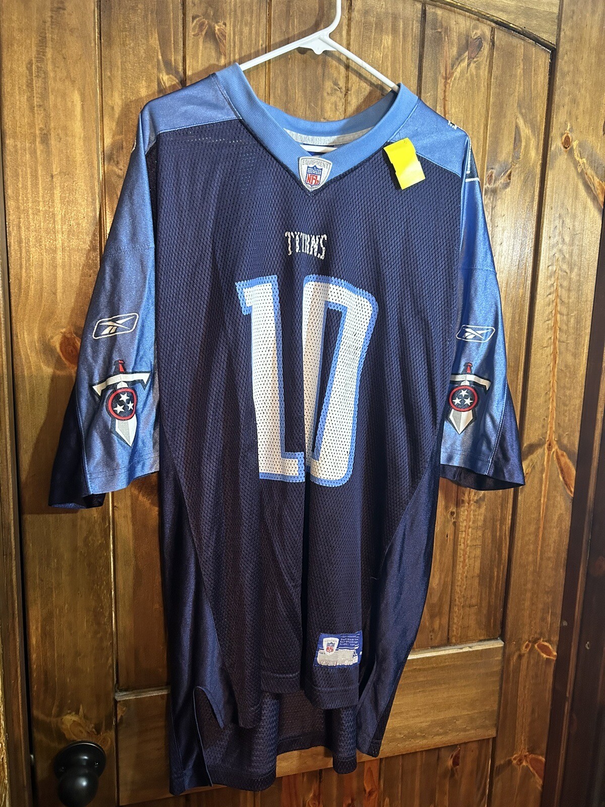 Tennessee Titans Reebok Number 10 Extra Large Men’s Jersey