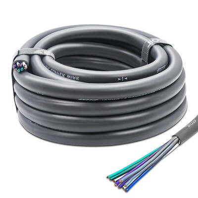 #ad Recoil SW9C16 20 20 Feet 9 Conductor Speaker Cable 16AWG Pure OFC $39.99
