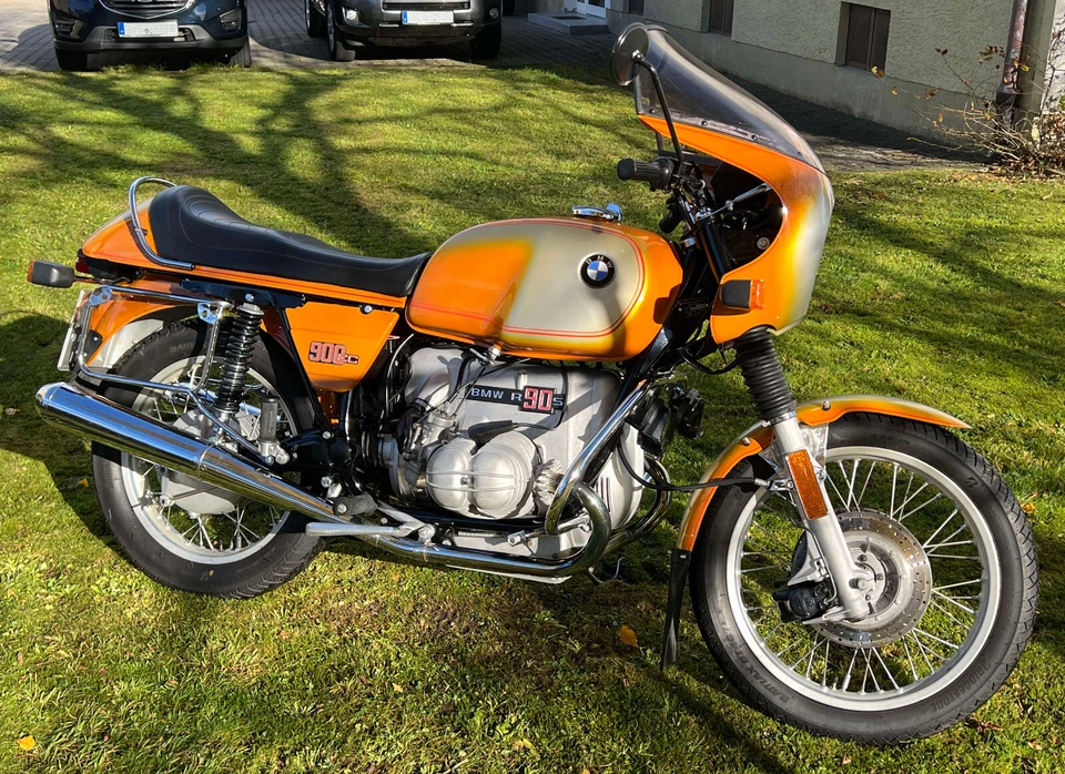 BMW R 90 S, R90S Daytona Orange von 1976, R 90S - Bild 2 von 4