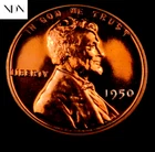 1950 Lincoln Wheat Penny Cent - Gem Proof Red