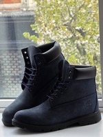 Timberland Classic 6 inch Lace Up Boots – Dark Blue Nubuck