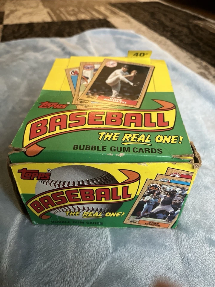 1987 Topps Baseball Box. 36 Sealed Packs. Bo Jackson / Barry Larkin / Bonds - Image 2 of 4