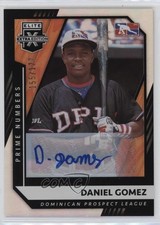 2021 Elite Extra Edition Prime Numbers A Signatures /177 Daniel Gomez Auto nd3