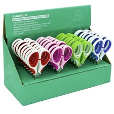 Kids Scissors 32 Count Teacher Pack, Rounded-tip, 5.2 Inch - 5.2   