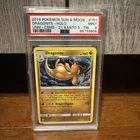 2019 Pokemon Sun & Moon Dragonite Holo UNM CSMS 21 KANTO 5 TIN #151 PSA 9