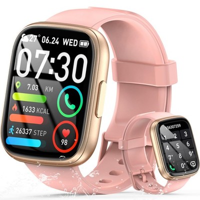 Smart Watch for Men Women (Answer/Make Call), 1.95'' Touch Screen Fitness Trac...