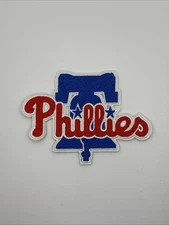 Philadelphia Phillies Logo Iron On Sew On Embroidered Patch 4 Inches