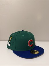 New Era 59FIFTY Chicago Cubs Simpsons X Lids Homer Bush Fitted Hat Size 7 1/2