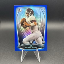Derek Carr Rookie Card Gallery and Checklist 68