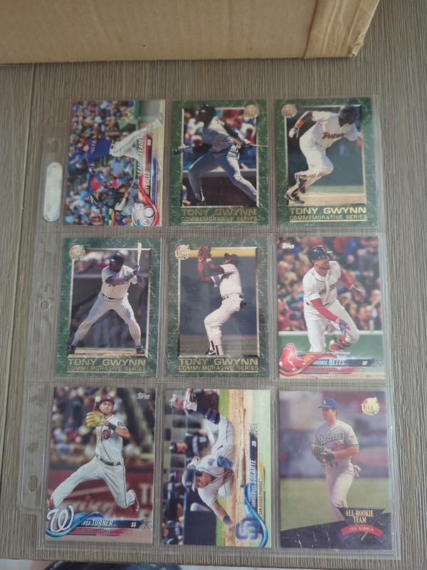 Lot #1 Of Mixed Baseball Cards