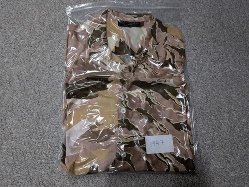 No Boundaries Men's Colourful Funky Camo Print Surf Rayon Button Shirt XL - Picture 10 of 10