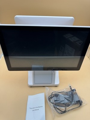 Payment Retail Shop POS Touch Monitor QR Code Printer For Self Service 15.6  11 