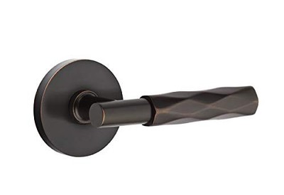 Emtek Select Passage, Disk Rosette, T-Bar Stem, Tribeca Handle US10B LH