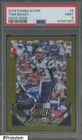 2015 Panini Score Gold Zone #6 Tom Brady New England Patriots 18/50 PSA 9